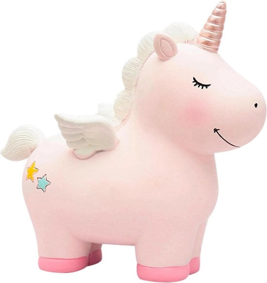 Contenitore di Deposito per Bambine a Forma di Unicornio Infrangibile per Ragazze - Regalo di Compleanno Natale Festa di Bambino