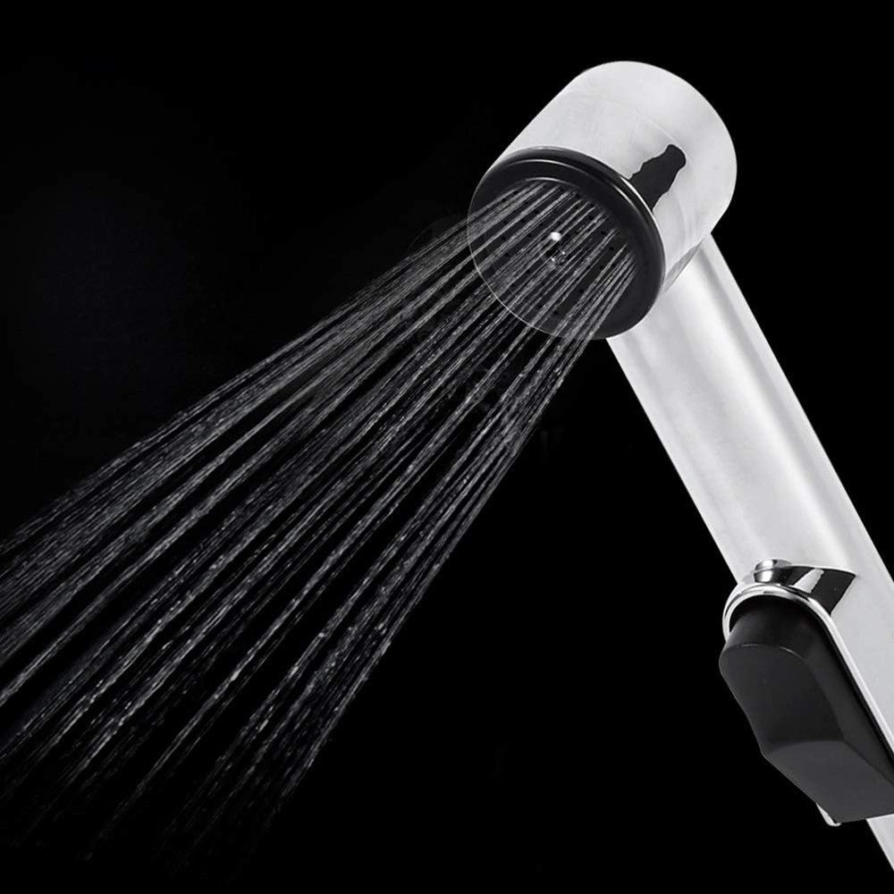Trade Shop - Spruzzatore Doccetta Per Bidet Wc Doccia Vasca Bagno Pulizia 18 Cm Silver 87548 -