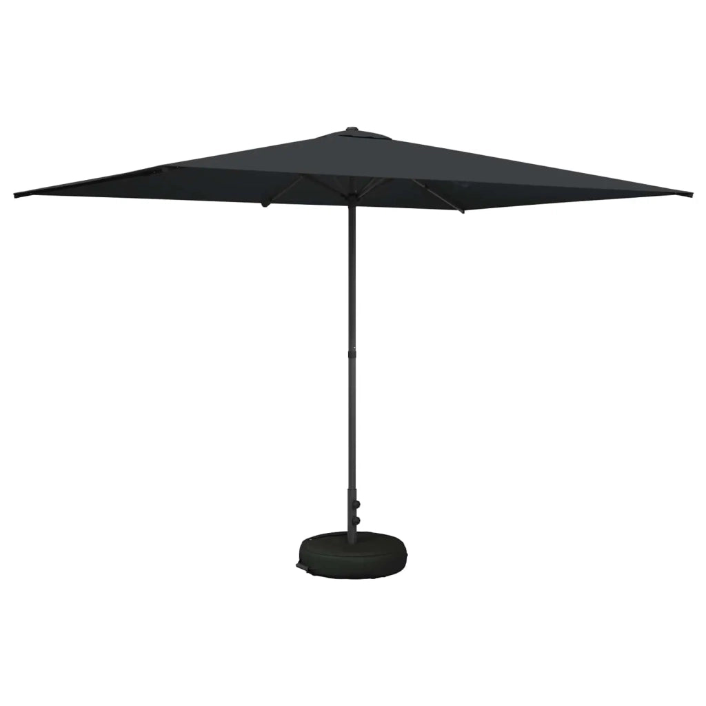 Parasole da Giardino con Base 200 x 300 cm Poliestere 42036206