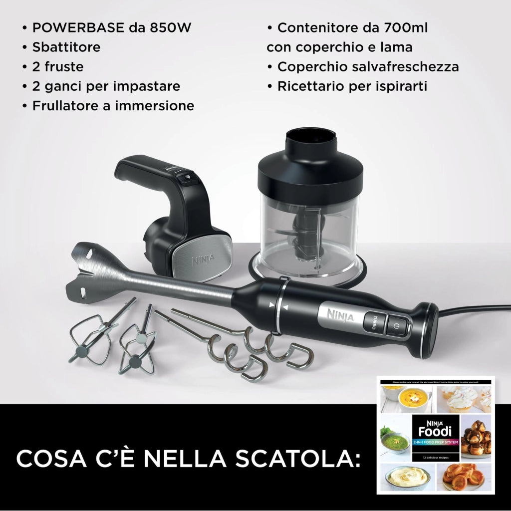 Ninja Frullatore 3 in 1 PowerBase CI100EU