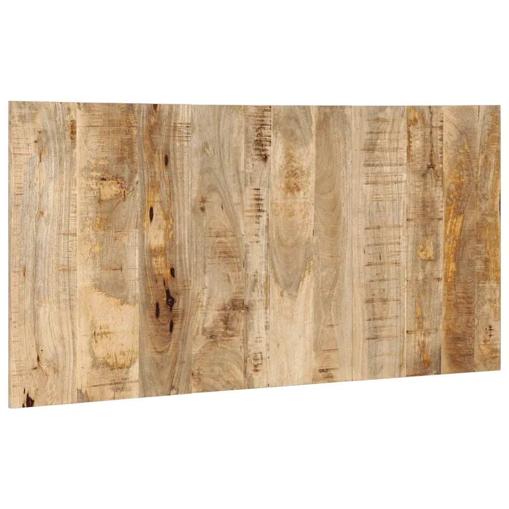 Testiera | Testata 160 cm in Legno Massello di Mango Grezzo