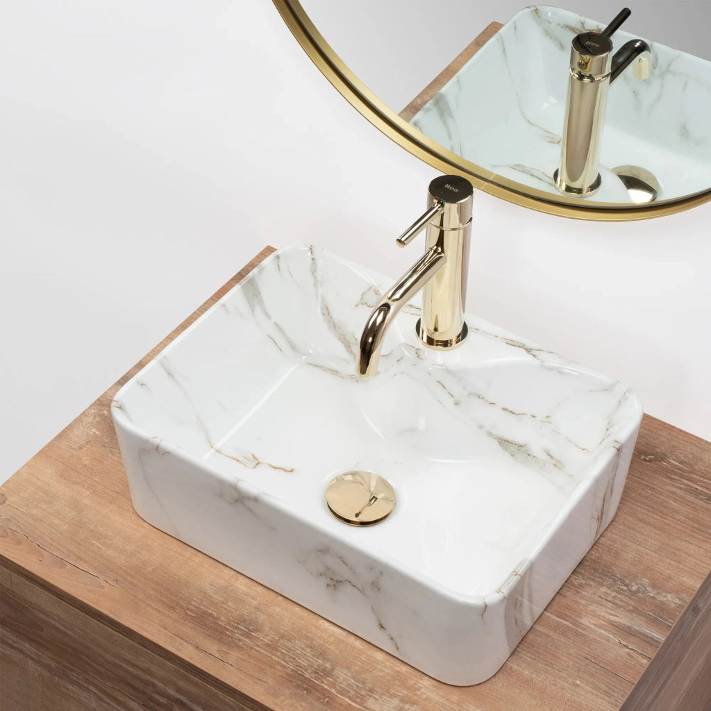Lavabo Da Appoggio Rea Kelly Mini Aiax Shiny