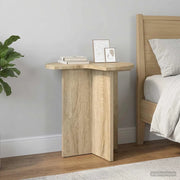 Tavolo laterale Rovere Sonoma Ø 39 x 38 cm Legno ingegnerizzato 8001083