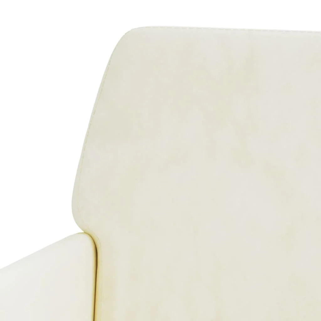 Panca/panca in velluto crema 108 x 79 x 79 cm 02_0010574