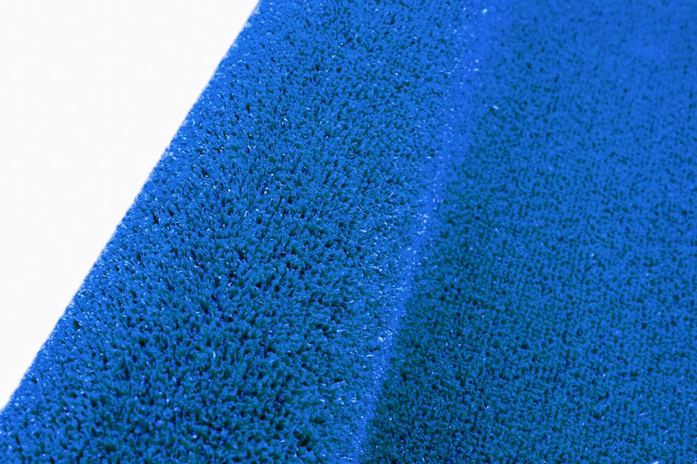 Erba Sintetica Blu 2x5 Mt 7mm Decorativa Casa Negozio Giardino Prato Manto Erboso