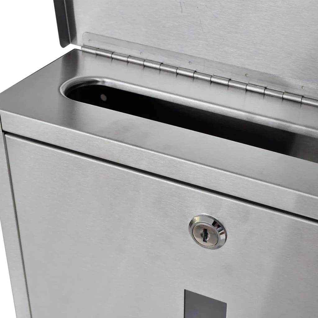 Cassetta postale in acciaio inox argento 02_0041550