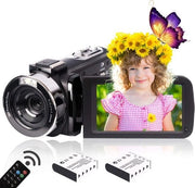 Videocamera Digitale - Inclusa Batteria - Registrazione Video - Camcorder - Fotocamera Portatile - Vlog Camera - Videocamera Digitale - Macchina da Presa - Camcorders - Fotocamera Digitale - Fotocamera Digitale Compacta