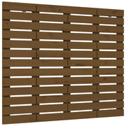 Testiera | Testata da Parete Ambra 141x3x91,5cm in Legno Massello di Pino