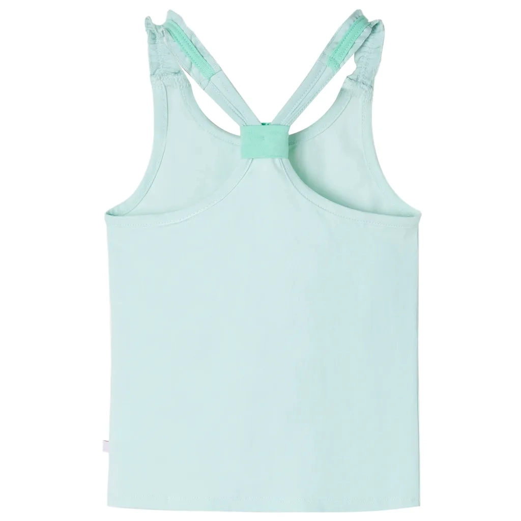 Canotta da Bambina Menta Chiaro 116cod mxl 133538