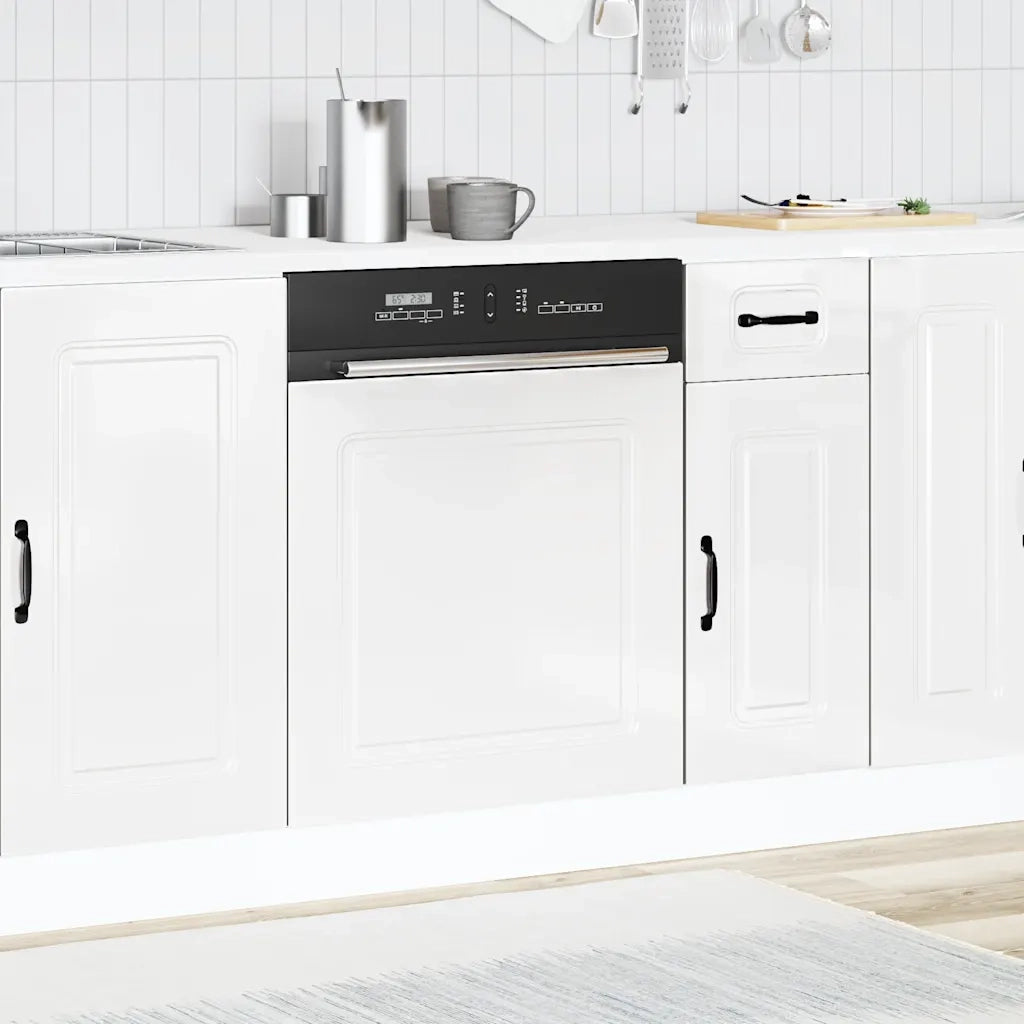Pannello Lavastoviglie Kalmar Bianco Lucido 60x1,5x57 cm 853659