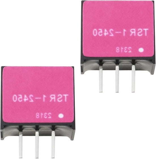 Due pezzi di Convertitore DC/DC 5V 1A - Per installazioni di apparecchiature con regolatore a commutazione