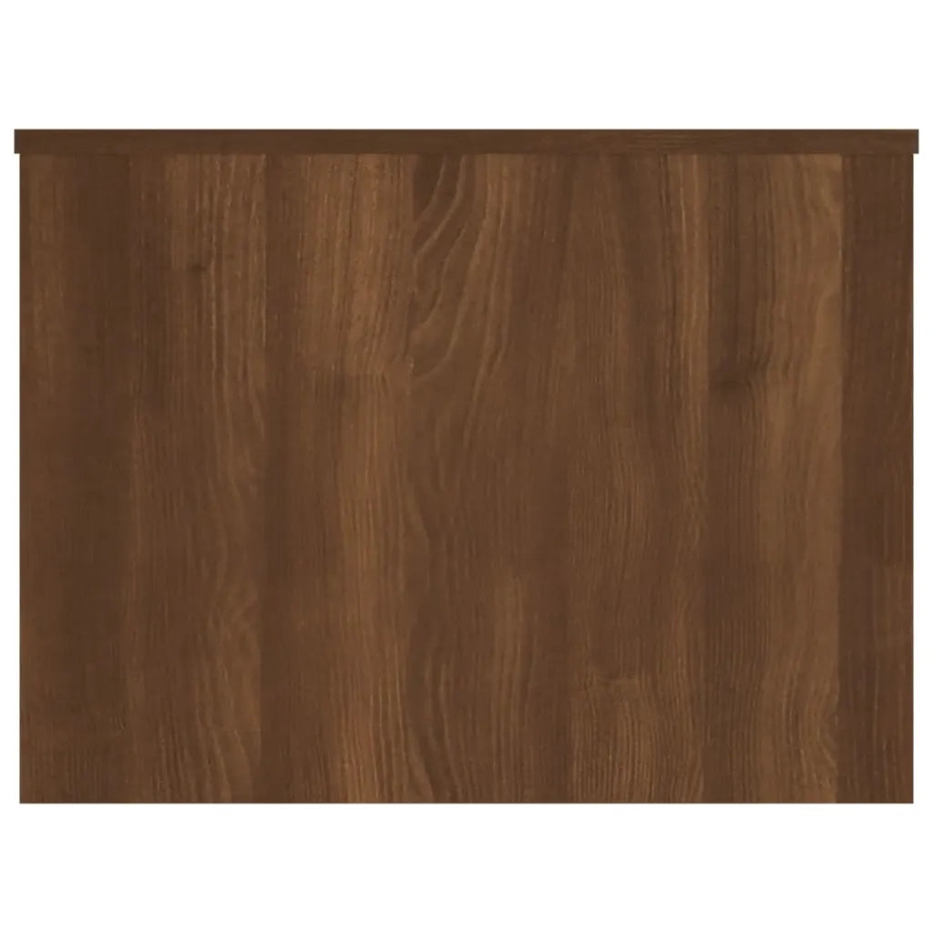 Tavolino Rovere Marrone 80x55,5x41,5 cm in Legno Multistrato cod mxl 23955