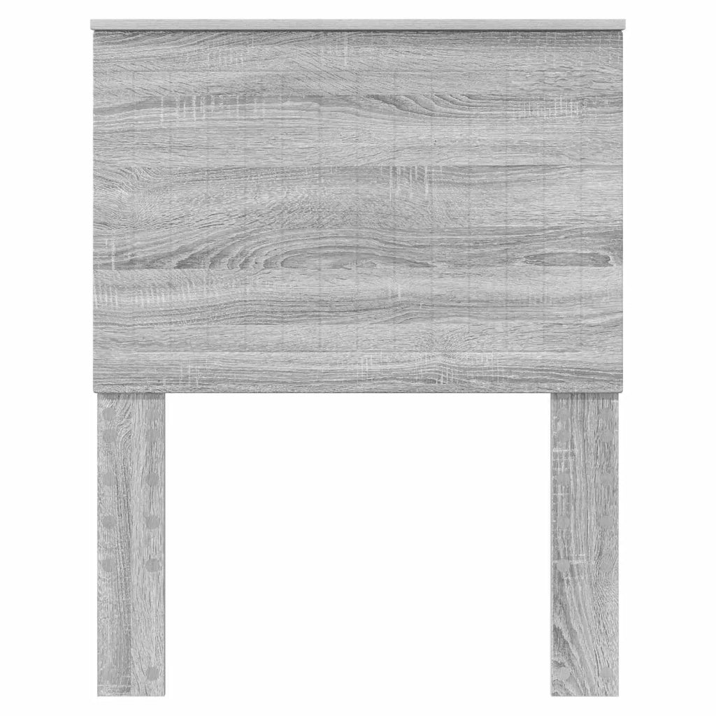 Testiera con testiera Grigio Sonoma 75 cm Legno multistrato 887831