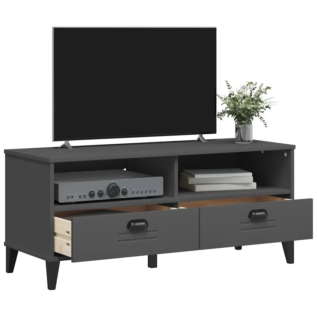 Scarpiera VIKEN Grigio Antracite in Legno Multistrato 374931