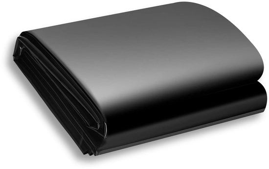 Foglietto per piscina 2m x 2m - Nero - Stabile ai raggi UV - Flessibile - Piscina preformata - Carico pesante - Foglietto per piscina per giardino