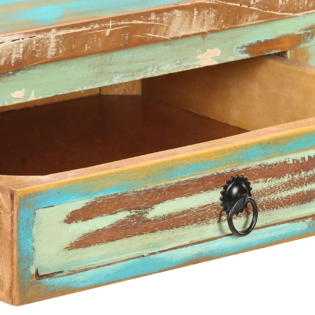 Tavolo Consolle 120x40x75 cm in Legno Massello di Recupero 247925