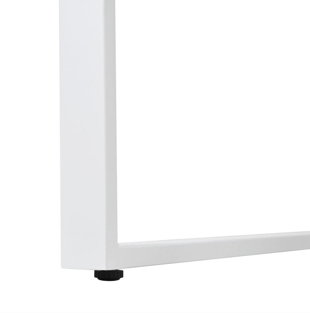 Set da pranzo da esterno 6 posti con tavolo 117x117 cm; vetro temperato e dettagli rattan