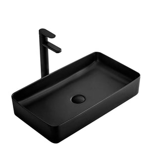 Lavabo Da Appoggio Denis Black Mat