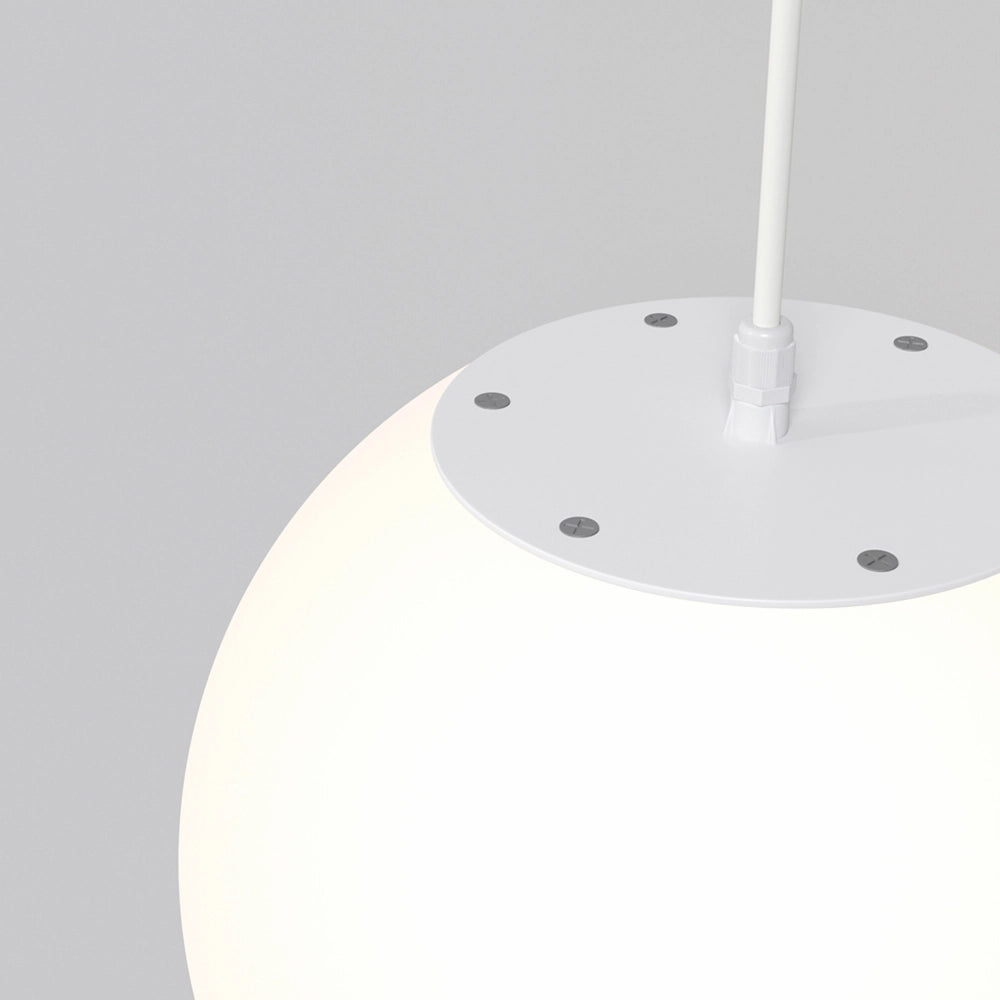 Maytoni Lampada a soffitto moderna Erda 1 luce E27 IP54 bianco plastica