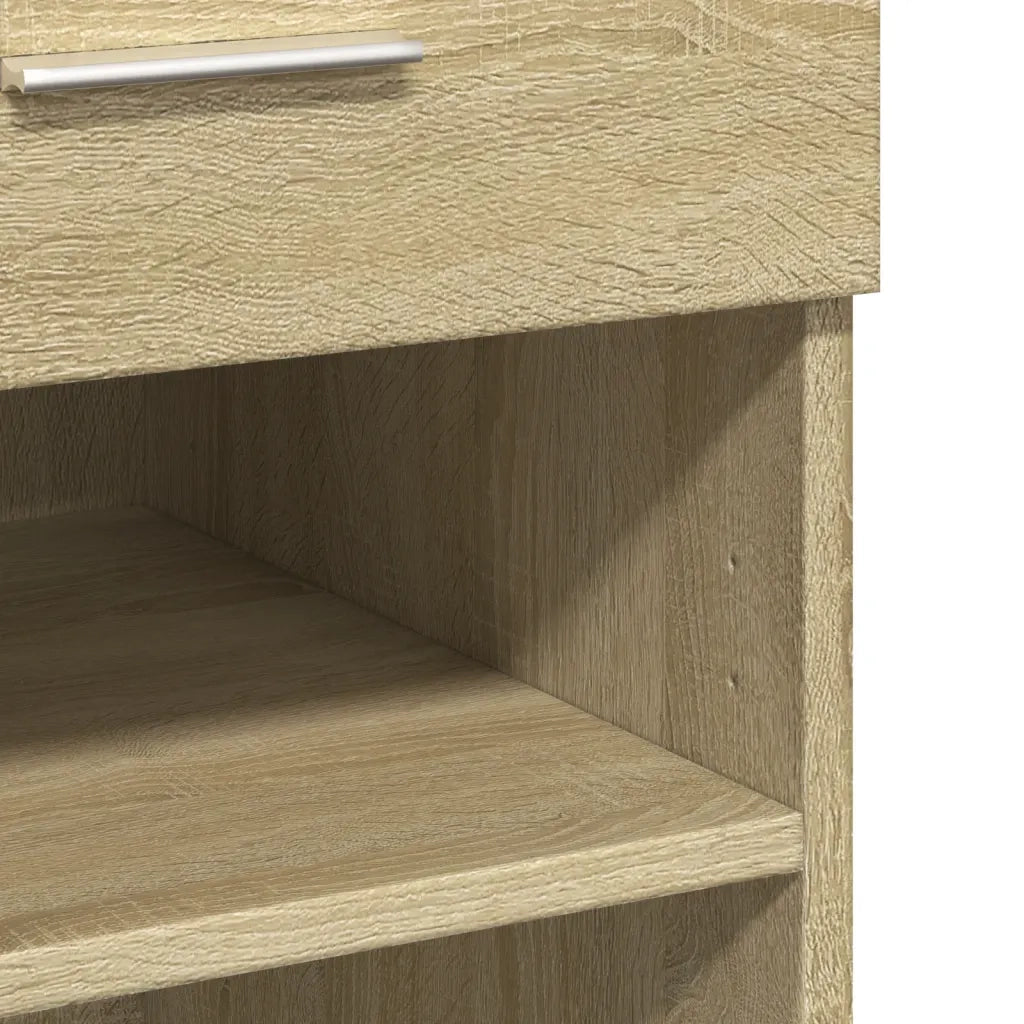 Credenza | Madia | Buffet da pranzo | Armadio da pranzo Rovere Sonoma 80x42,5x93 cm in Legno Multistrato