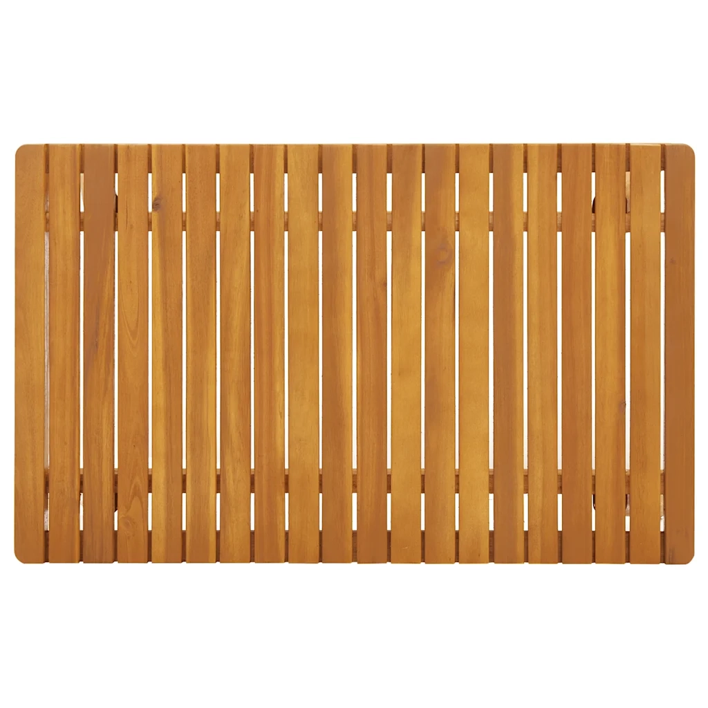 Tavolino da Giardino | Tavolino da esterno 90x55x35 cm in Legno Massello di Acacia