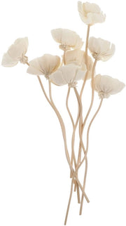 Diffusori di Aria in Legno - 8 Pezzi - Design Rosa - Diffusore di Aromi - Decorazione per la Casa - Profumi Naturali - Stuzzicadenti per Diffusore