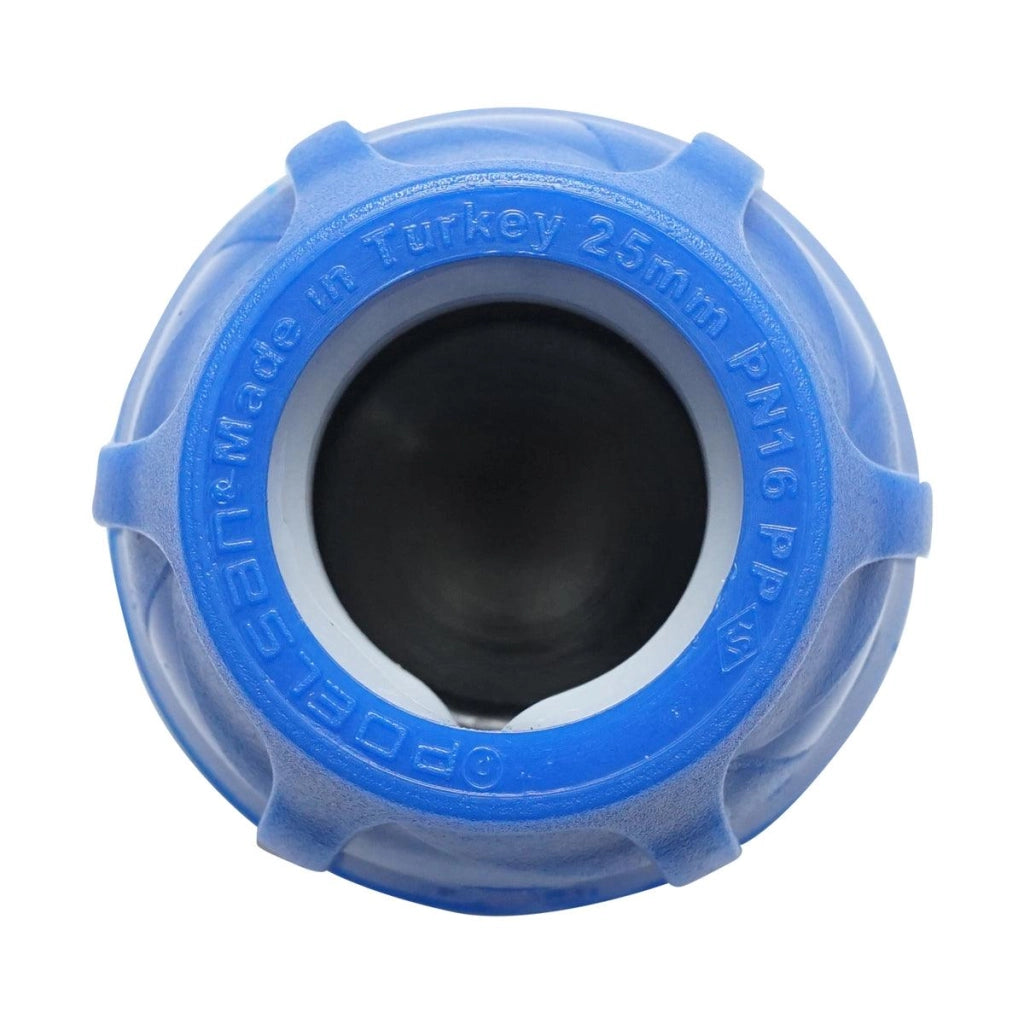 Tappo a compressione con filettatura interna 25mm, PN16 per sistemi di irrigazione Tappo Fine Linea RACCORDO A COMPRESSIONE