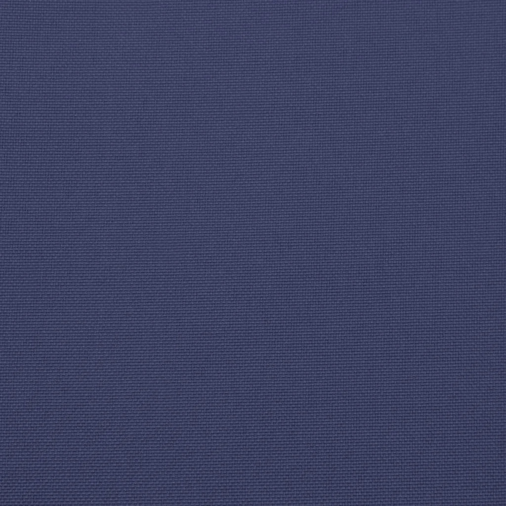 Cuscino Panca da Giardino Blu Marino 120x50x4 cm Tessuto Oxford 378475