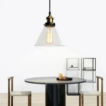 Lampada Da Soffitto Pensile Di Vetro Verto A Transparent APP042-1CP
