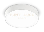 GPL261N- PLAFONIERA IN ALLUMINIO BIANCO A LED 4000K 1620LM 20W D.21CM