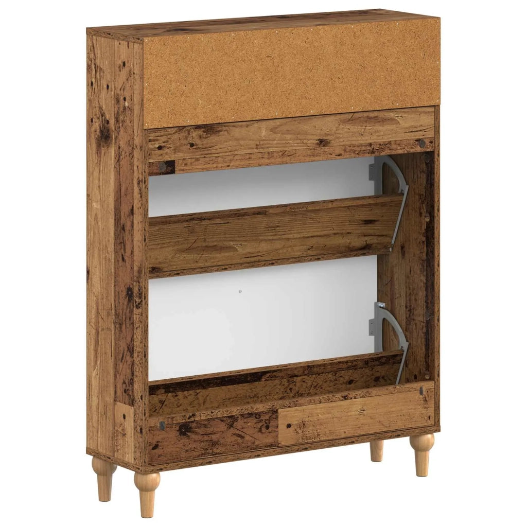 Mobile per scarpe ALKMAAR 78 x 24 x 103 cm Legno ingegnerizzato 896223