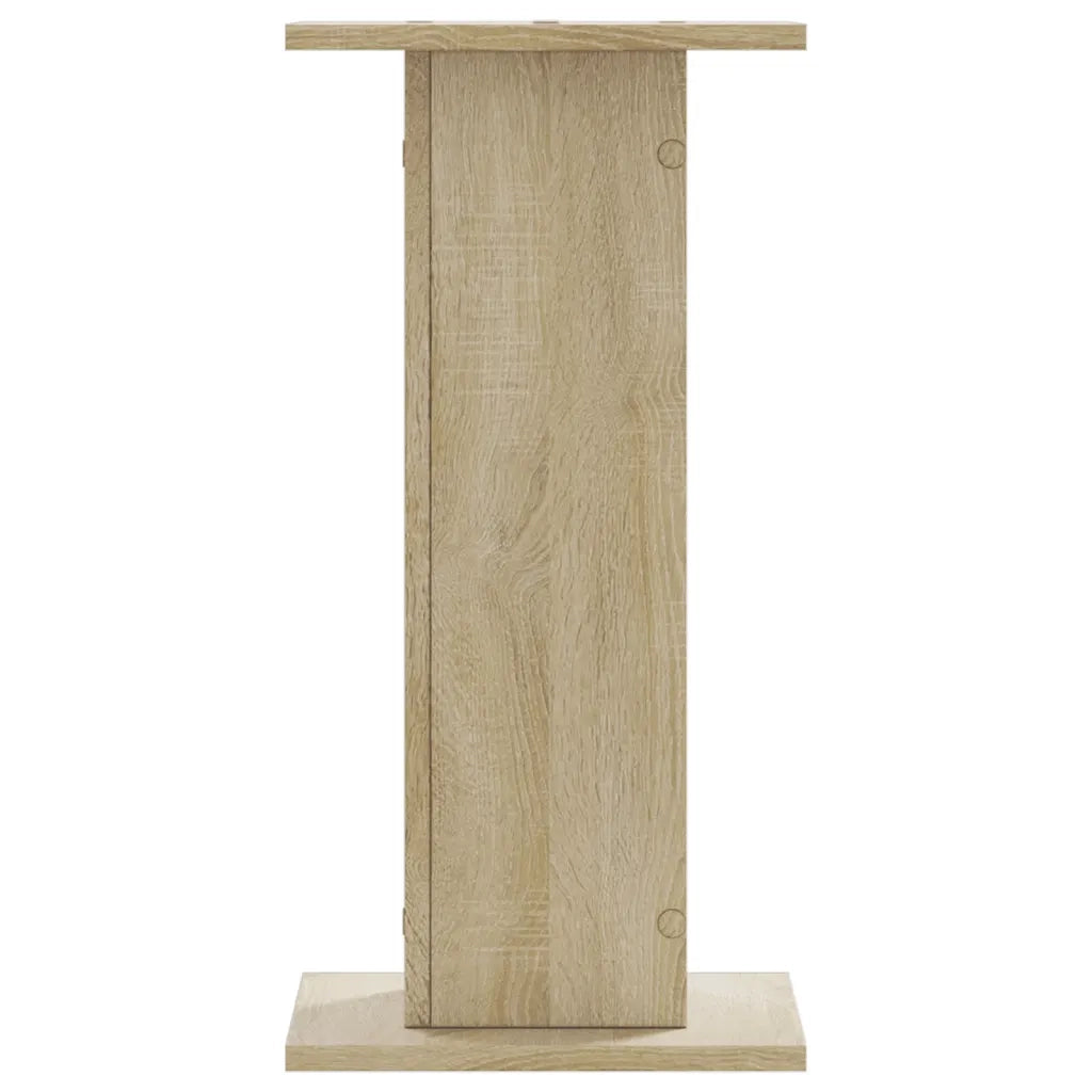 Supporti Altoparlanti 2 pz Rovere 30x30x40 cm in Multistrato CFW3637173