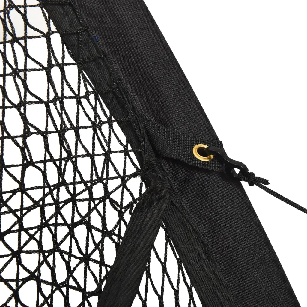 Rete Gabbia da Battuta Baseball Nera 600x400x250 cm Poliestere