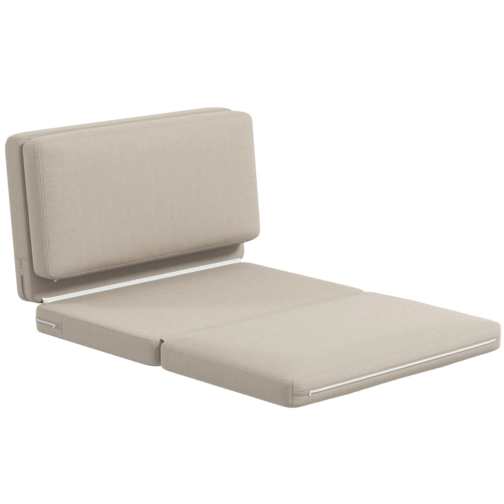 Poltrona Relax Faltbar 2 in 1 ¨C Zephmum ¨C Beige 120 cm