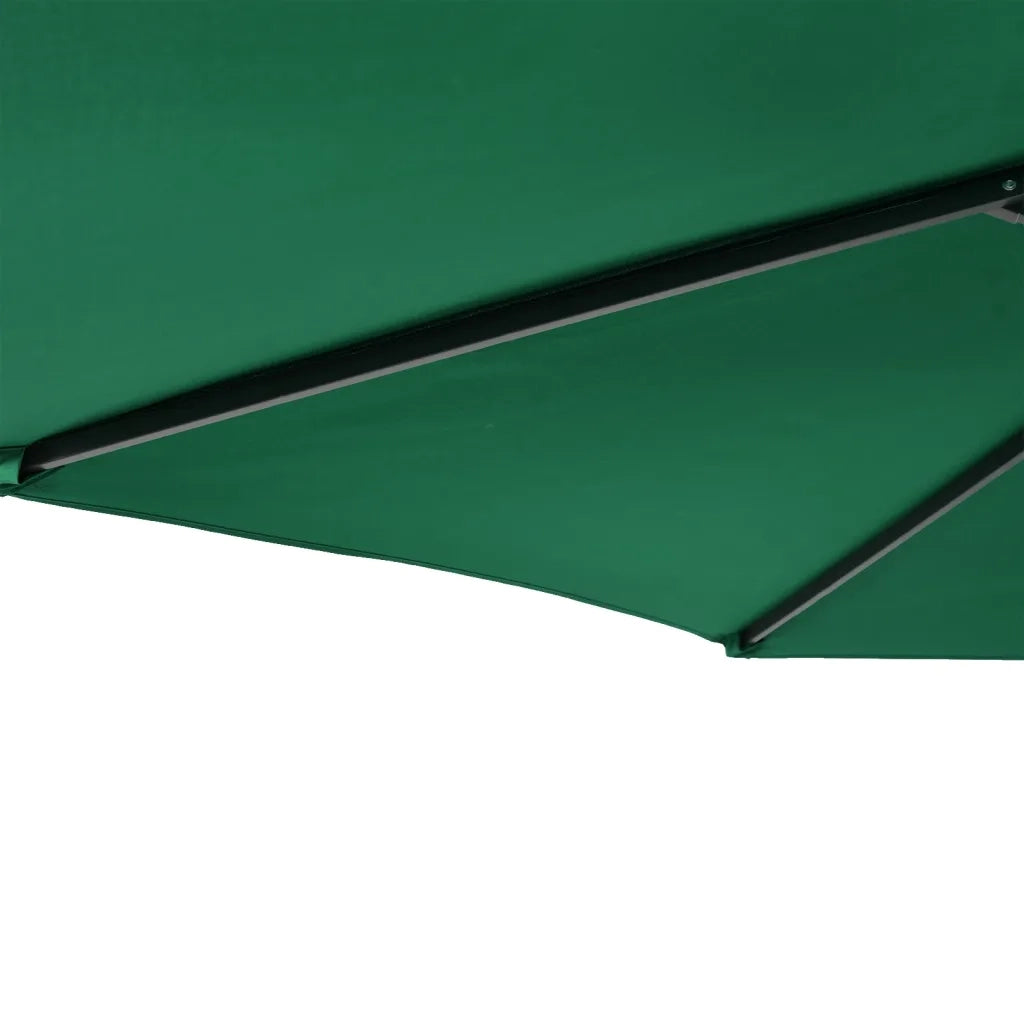 Ombrellone Giardino con Palo in Acciaio Verde 225x225x212 cm 4005059