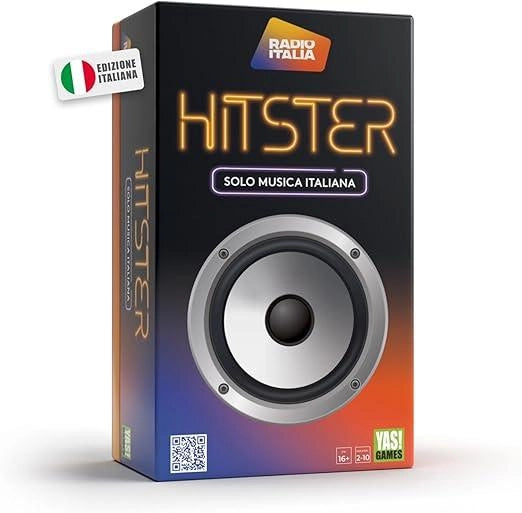 Hitster Radio Italia,Rocco Giocattoli Yas Games ,Eta 16+
