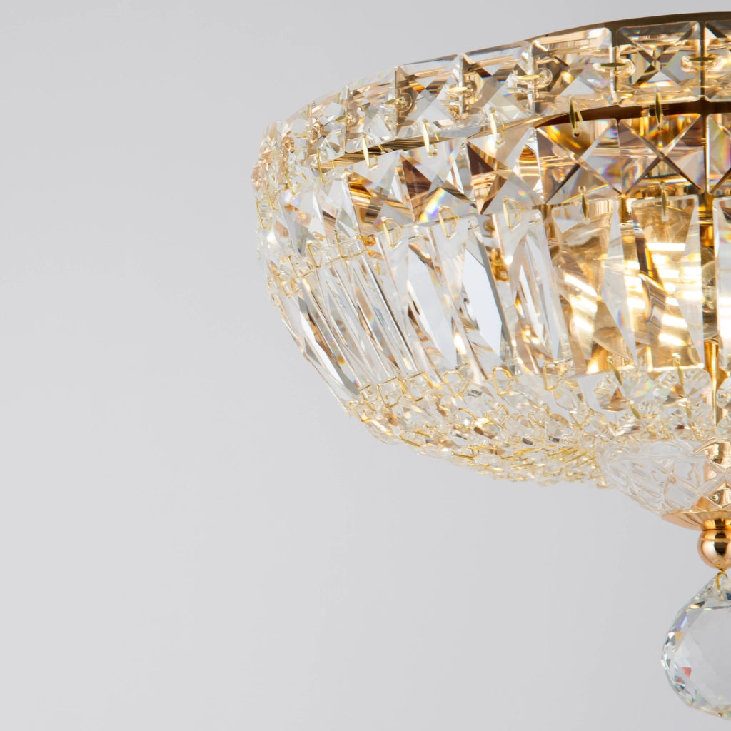 Lampadario Basfor Maytoni ottone cristallo 3xE14 dimmerabile