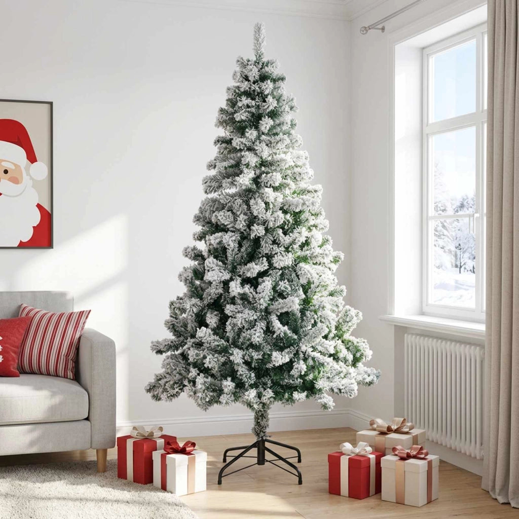 Albero di Natale artificiale 240 cm PVC e Acciaio 42055128