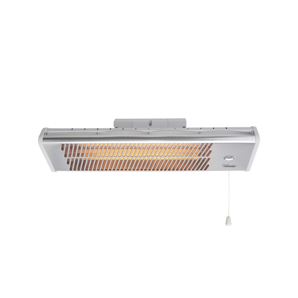 Bimar hr 312 stufa quarzo a parete 1500w - ip24