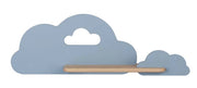 Applique Candellux Cloud LED 5W 4000K blu legno chiaro