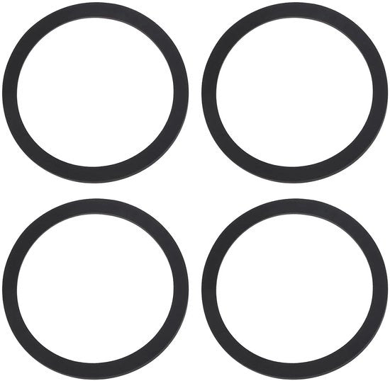 Pacchetto di imballaggio NBR 60x47x3mm - 4x Flessibili di sostituzione - Adatto per Oase - Piscina da giardino - Ermetico - Pacchetto per piscina