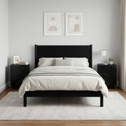 Armadio da Notte 2 pz Nero 33,5 x 34,5 x 50 cm 8011390