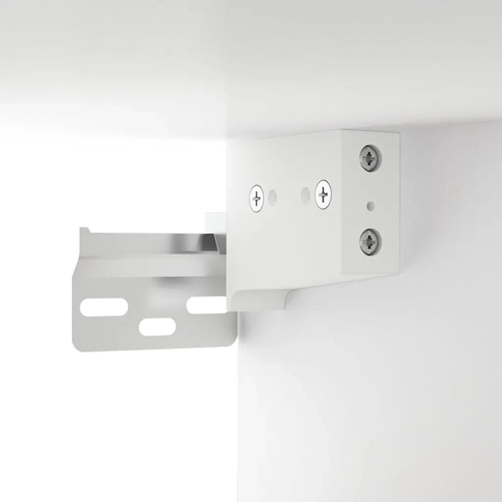 Armadietto a Specchio da Bagno-Mobile bagno con specchio Bianco 64x20x67 cm