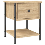 Comodino | Armadio da Notte | Mobiletto da notte Rovere Sonoma 34x35,5x45 cm in Legno Multistrato