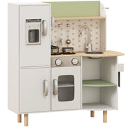 Casetta Bambini Cucina Gioco ¨C zephmum ¨C Bianco 84x34x89 cm