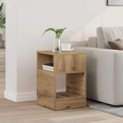 Tavolino Rovere artigianale 30,5 x 30 x 45 cm Legno multistrato 890910