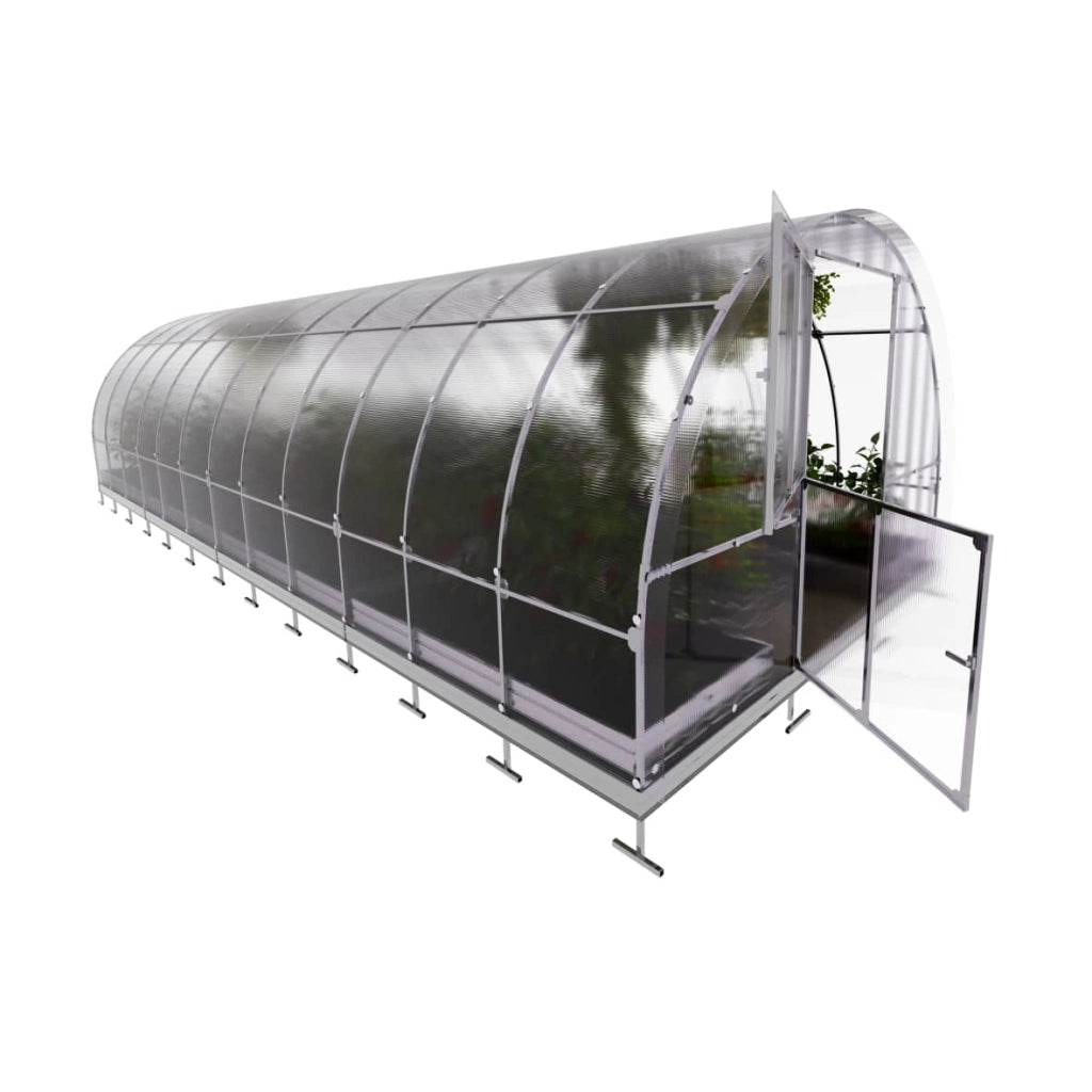 Serra da giardino KLASIKA TUBE 3 x 8 m (24 m²), 6 mm con rivestimento in policarbonato