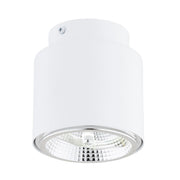 Faretto Nano in acciaio bianco