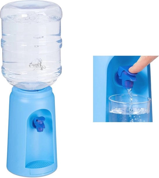 Dispensatore d'acqua con serbatoio e rubinetto per uso domestico e ufficio - 4,5 L, plastico, ideale per acqua fresca