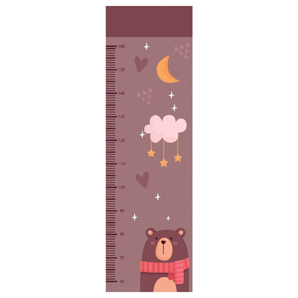 Metro Parete Misura Crescita Bambini in PVC 36x120 Cm Righello Grafico Altezza Muro Bimbi DIS_L